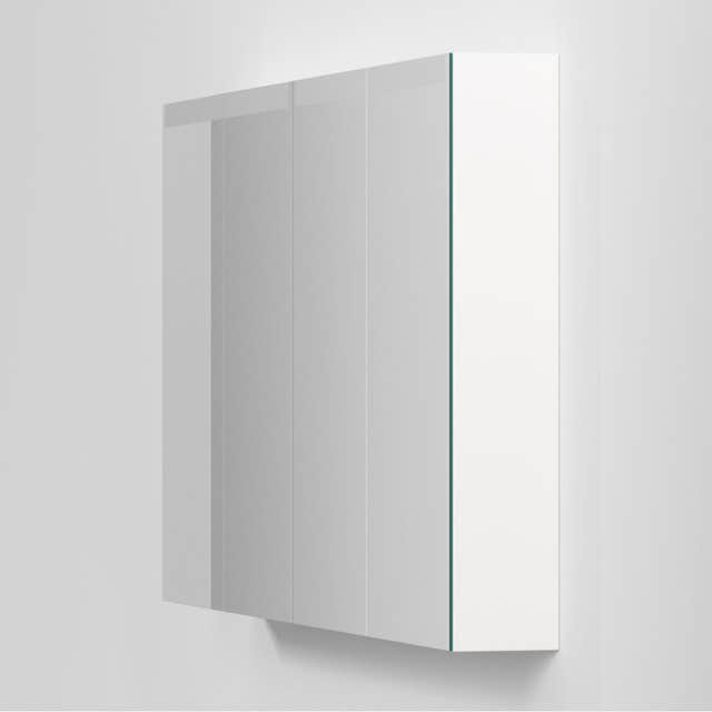 INR STAGE Plus Speilskap med Lysregulering B40-140xH72xD14cm Pure white / 140cm INR Iconic Nordic Rooms Speilskap INR-369716