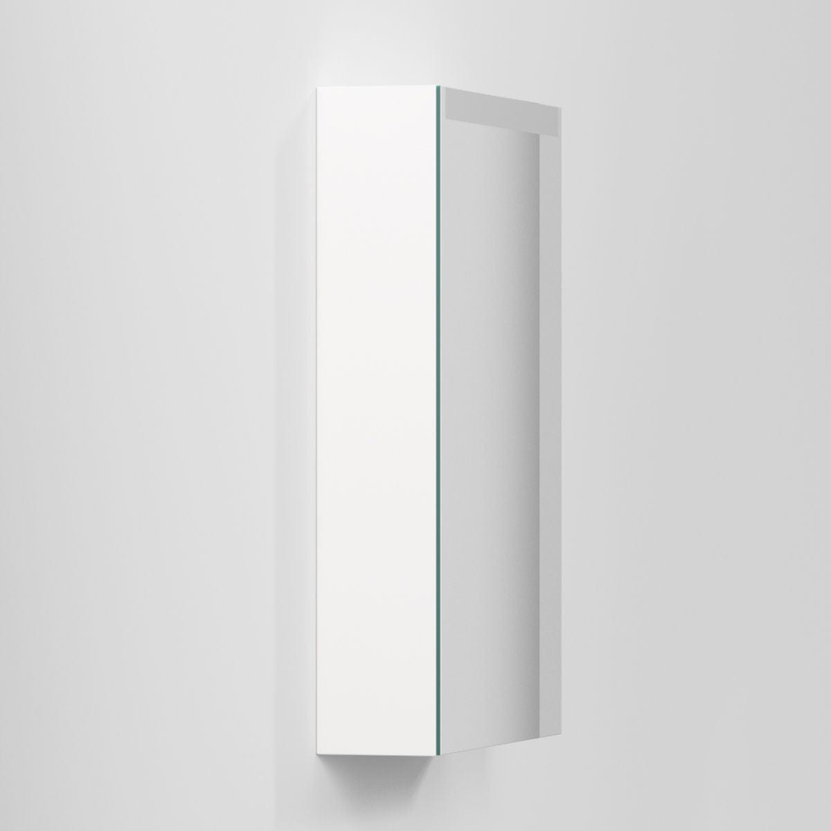 INR STAGE Plus Speilskap med Lysregulering B40-140xH72xD14cm Pure white / 50cm høyre INR Iconic Nordic Rooms Speilskap INR-369216H