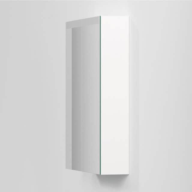 INR STAGE Plus Speilskap med Lysregulering B40-140xH72xD14cm Pure white / 60cm INR Iconic Nordic Rooms Speilskap INR-369316