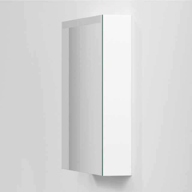INR STAGE Plus Speilskap med Lysregulering B40-140xH72xD14cm Pure white / 70cm INR Iconic Nordic Rooms Speilskap INR-387116