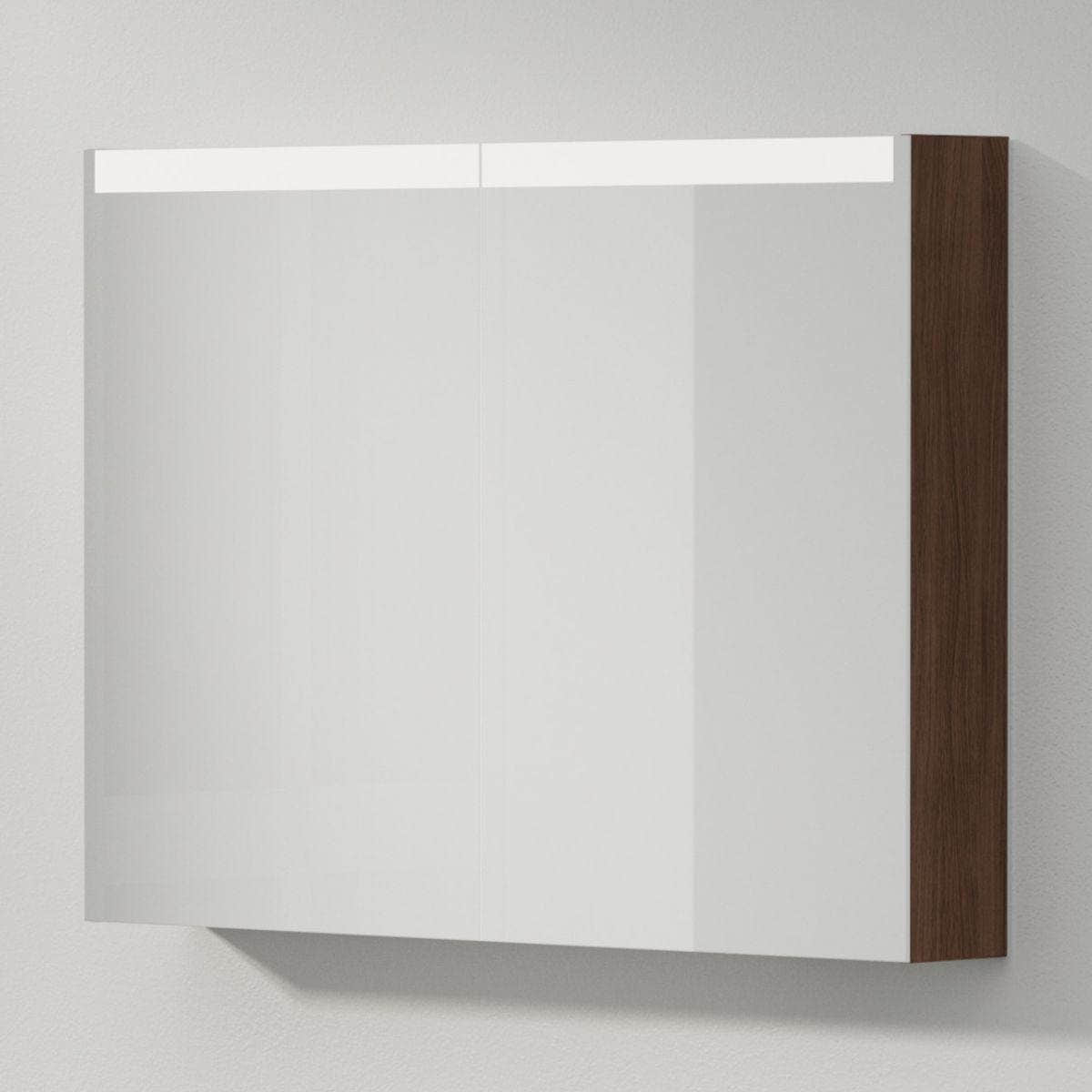 INR STAGE Speilskap med stikkontakt B40-140xH72xD14cm 100cm / Dark oak INR Iconic Nordic Rooms Speilskap INR-368938
