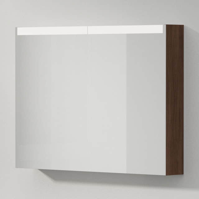 INR STAGE Speilskap med stikkontakt B40-140xH72xD14cm 100cm / Dark oak INR Iconic Nordic Rooms Speilskap INR-368938