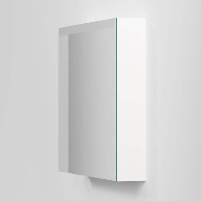 INR STAGE Speilskap med stikkontakt B40-140xH72xD14cm 100cm / Pure white INR Iconic Nordic Rooms Speilskap INR-368916