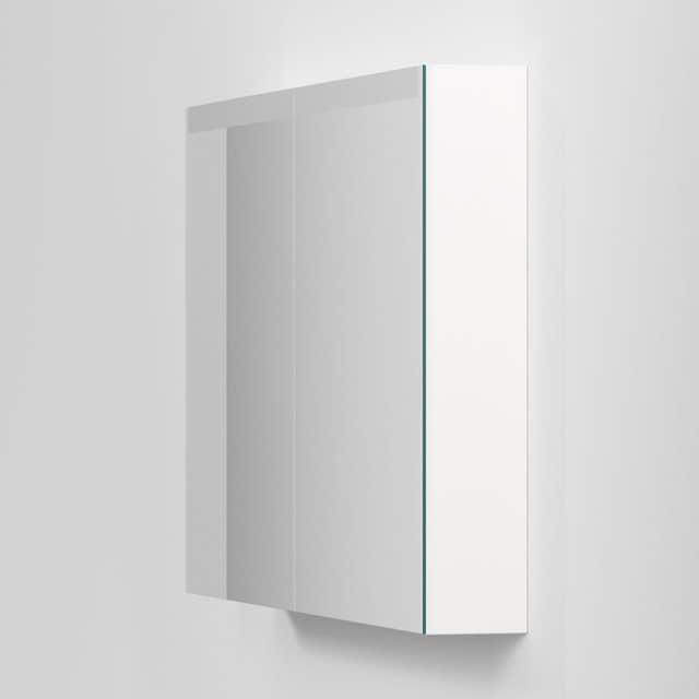 INR STAGE Speilskap med stikkontakt B40-140xH72xD14cm 120cm / Pure white INR Iconic Nordic Rooms Speilskap INR-369016