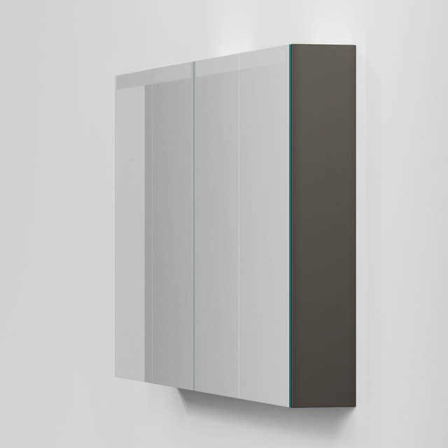 INR STAGE Speilskap med stikkontakt B40-140xH72xD14cm 140cm / Carbon grey INR Iconic Nordic Rooms Speilskap INR-369853
