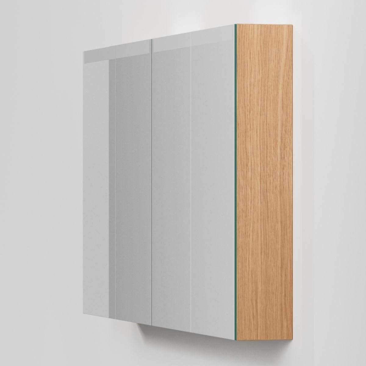 INR STAGE Speilskap med stikkontakt B40-140xH72xD14cm 140cm / Natural oak INR Iconic Nordic Rooms Speilskap INR-369834