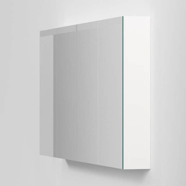 INR STAGE Speilskap med stikkontakt B40-140xH72xD14cm 160cm / Pure white INR Iconic Nordic Rooms Speilskap INR-386916