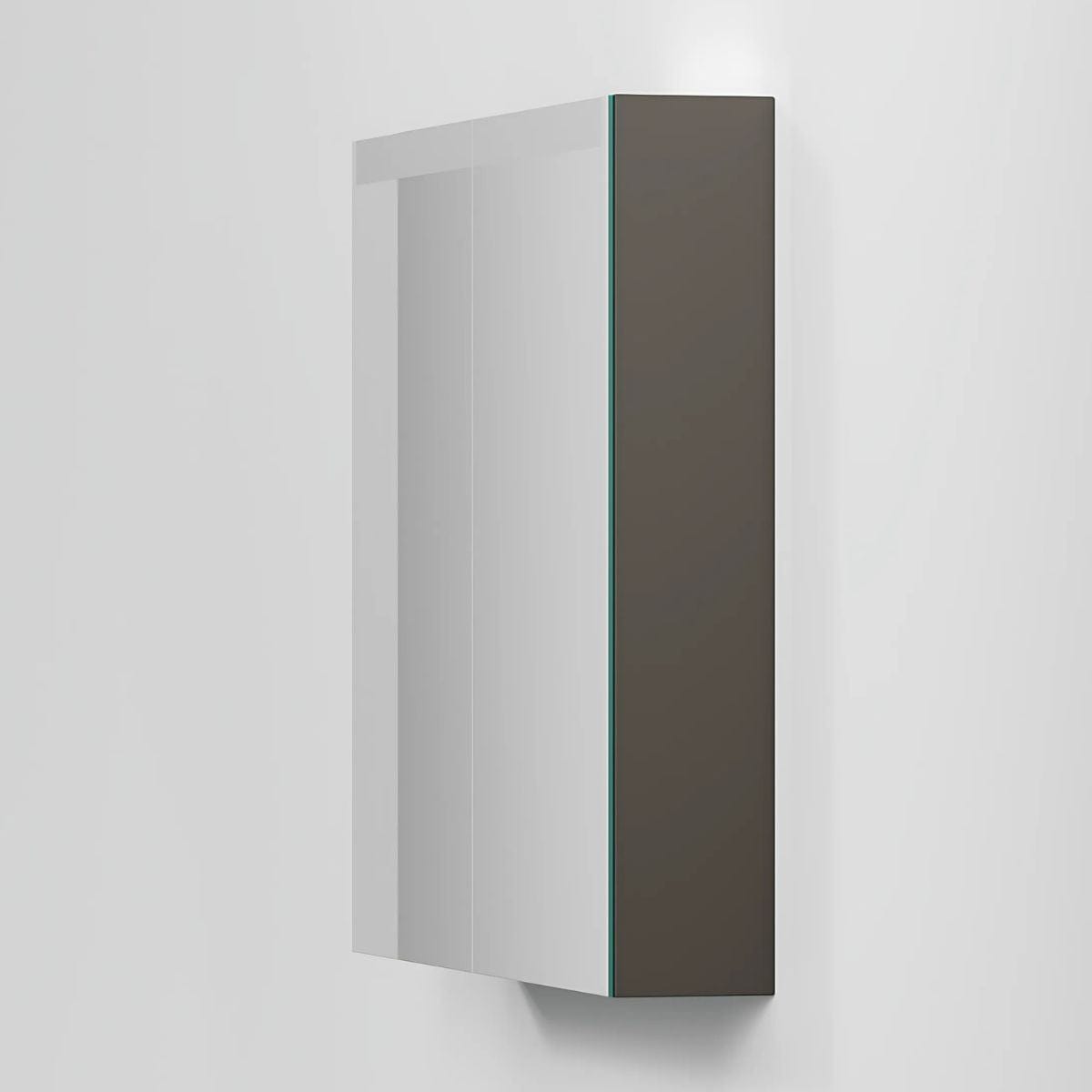 INR STAGE Speilskap med stikkontakt B40-140xH72xD14cm 80cm / Carbon grey INR Iconic Nordic Rooms Speilskap INR-368853