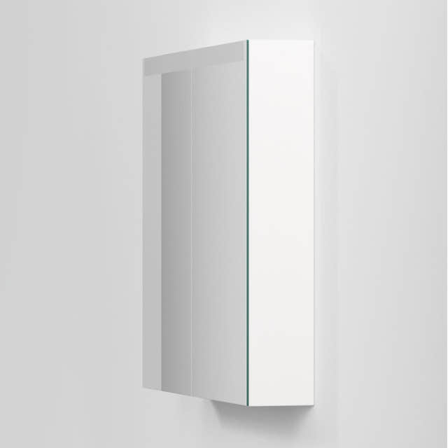 INR STAGE Speilskap med stikkontakt B40-140xH72xD14cm 80cm / Pure white INR Iconic Nordic Rooms Speilskap INR-368816