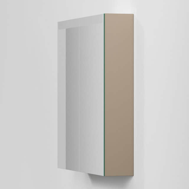 INR STAGE Speilskap med stikkontakt B40-140xH72xD14cm 80cm / Warm clay INR Iconic Nordic Rooms Speilskap INR-368855