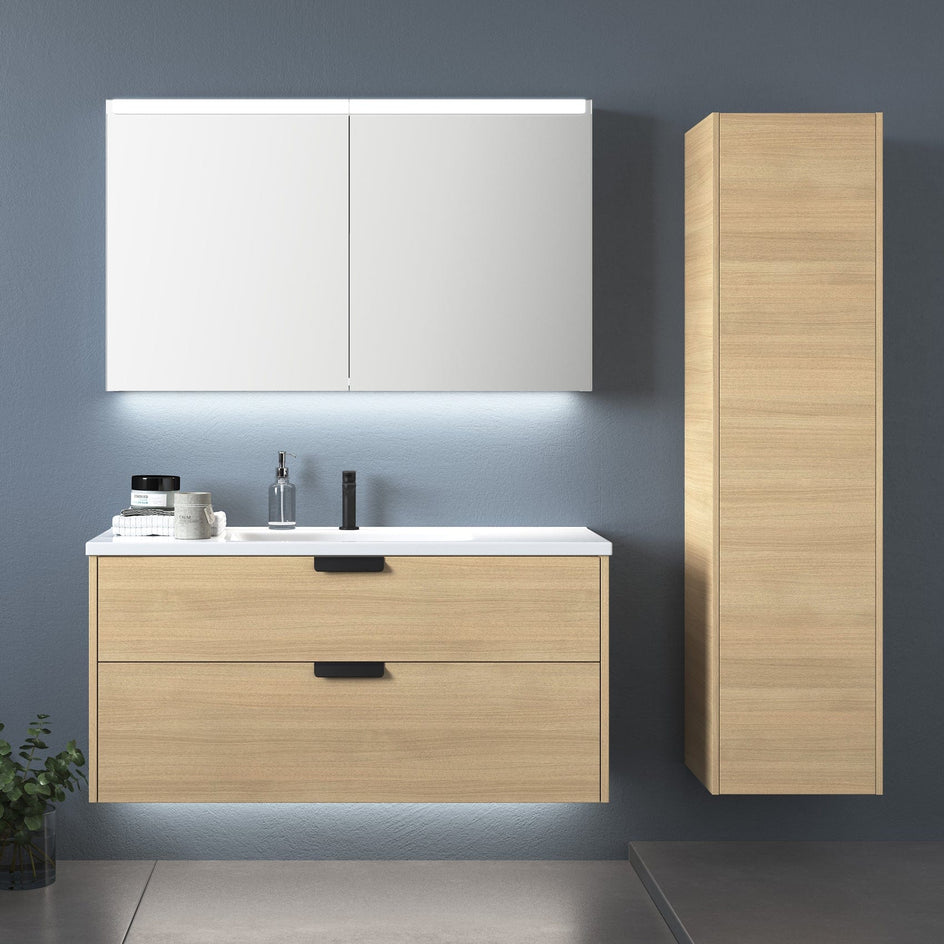 INR STAGE Speilskap med stikkontakt B400-1400xH720xD140mm INR Iconic Nordic Rooms Speilskap