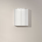 INR STORE PRO Speilskap med LED-armatur B600x720x140mm