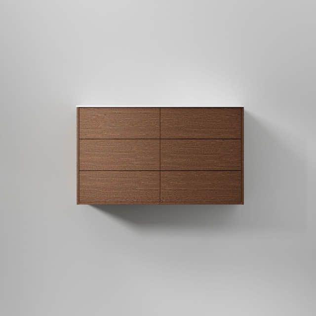 INR Terra Servantskap Dark oak / 120cm dobbel / Solid INR Iconic Nordic Rooms Servantskap INR-393438