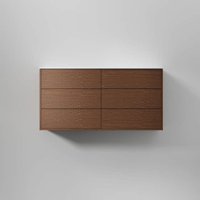 INR Terra Servantskap Dark oak / 140cm dobbel / Solid INR Iconic Nordic Rooms Servantskap INR-393538