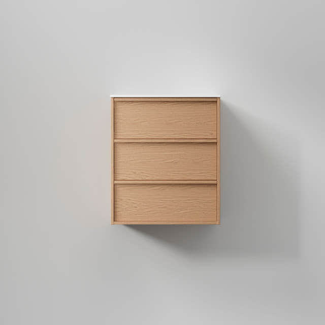INR Terra Servantskap Natural oak / 60cm / Carve INR Iconic Nordic Rooms Servantskap INR-394734
