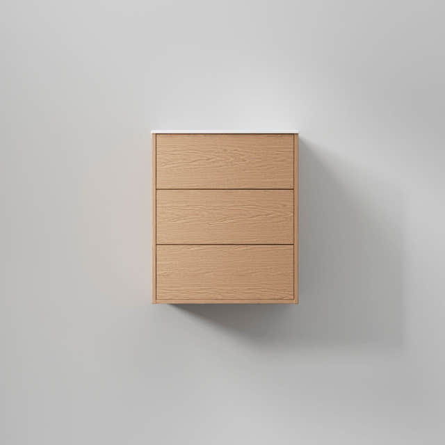 INR Terra Servantskap Natural oak / 60cm / Solid INR Iconic Nordic Rooms Servantskap INR-393134