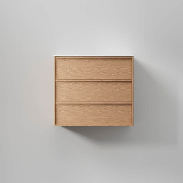 INR Terra Servantskap Natural oak / 80cm / Carve INR Iconic Nordic Rooms Servantskap INR-394834