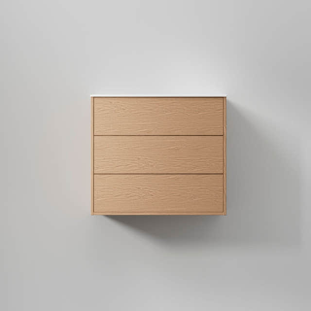 INR Terra Servantskap Natural oak / 80cm / Solid INR Iconic Nordic Rooms Servantskap INR-393234