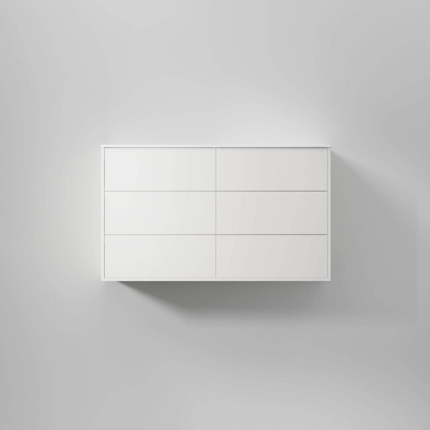 INR Terra Servantskap Pure white / 120cm dobbel / Solid INR Iconic Nordic Rooms Servantskap INR-393416