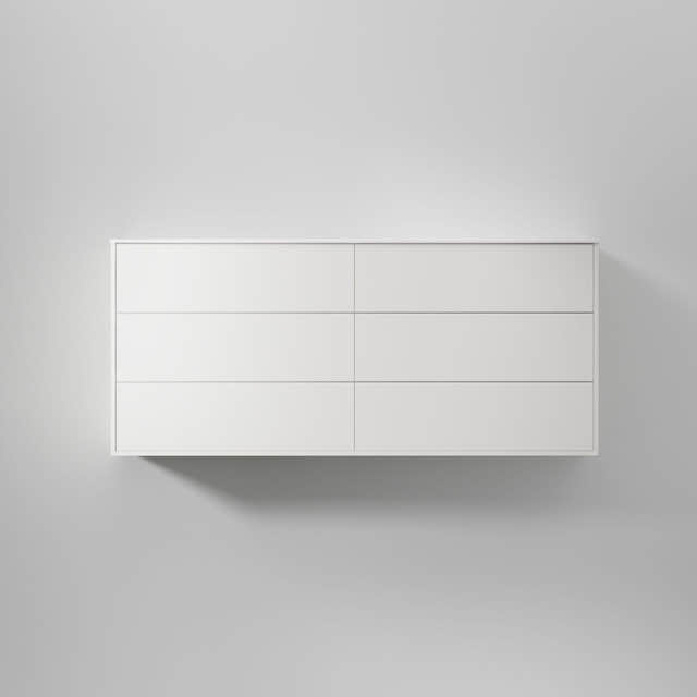 INR Terra Servantskap Pure white / 160cm dobbel / Solid INR Iconic Nordic Rooms Servantskap INR-393616
