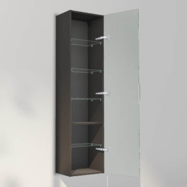 INR Twin 40/30 Høyskap Carbon grey / 40cm / Høyre INR Iconic Nordic Rooms Høyskap bad INR-386755H