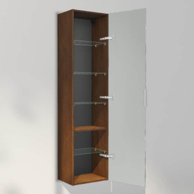 INR Twin 40/30 Høyskap Dark oak / 40cm / Høyre INR Iconic Nordic Rooms Høyskap bad INR-386738H