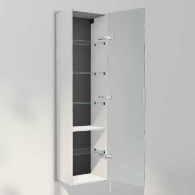INR Twin 40/30 Høyskap Premium white / 40cm / Høyre INR Iconic Nordic Rooms Høyskap bad INR-386711H