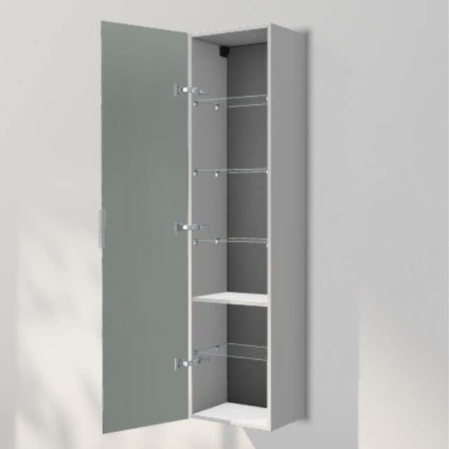 INR Twin 40/30 Høyskap Premium white / 40cm / Venstre INR Iconic Nordic Rooms Høyskap bad INR-386711V
