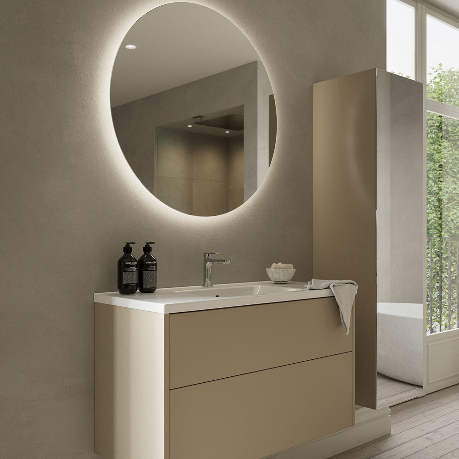 INR TWIN 40 Høyskap 5 Hyller B400xH1600xD390mm INR Iconic Nordic Rooms Høyskap bad