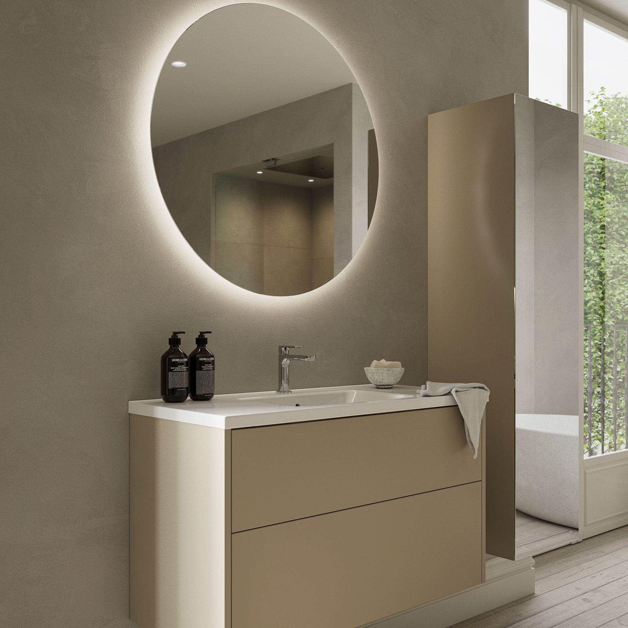 INR TWIN 40 Høyskap 5 Hyller B400xH1600xD390mm INR Iconic Nordic Rooms Høyskap bad