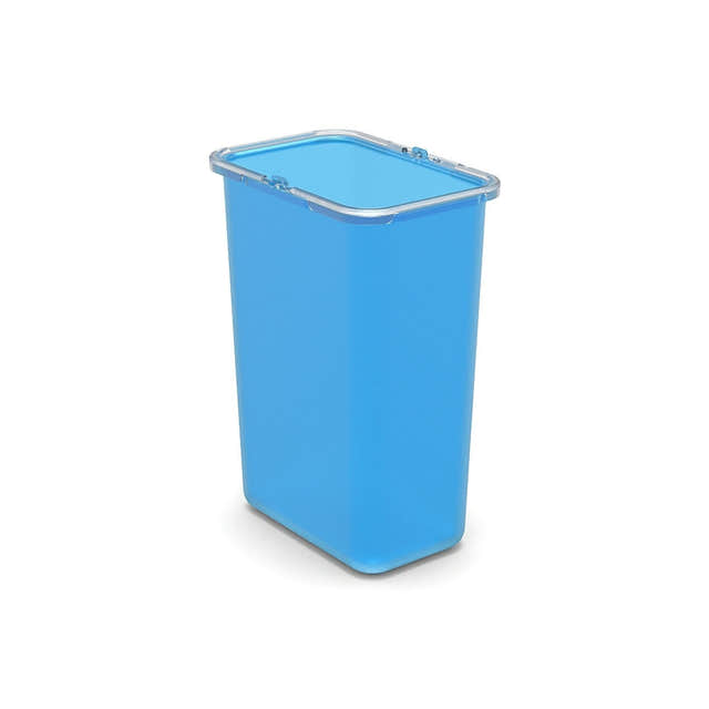Intra Avfallsbøtte 8 liter Kilesortering Blå Intra Kildesortering GRO-BIN-S-BLUE
