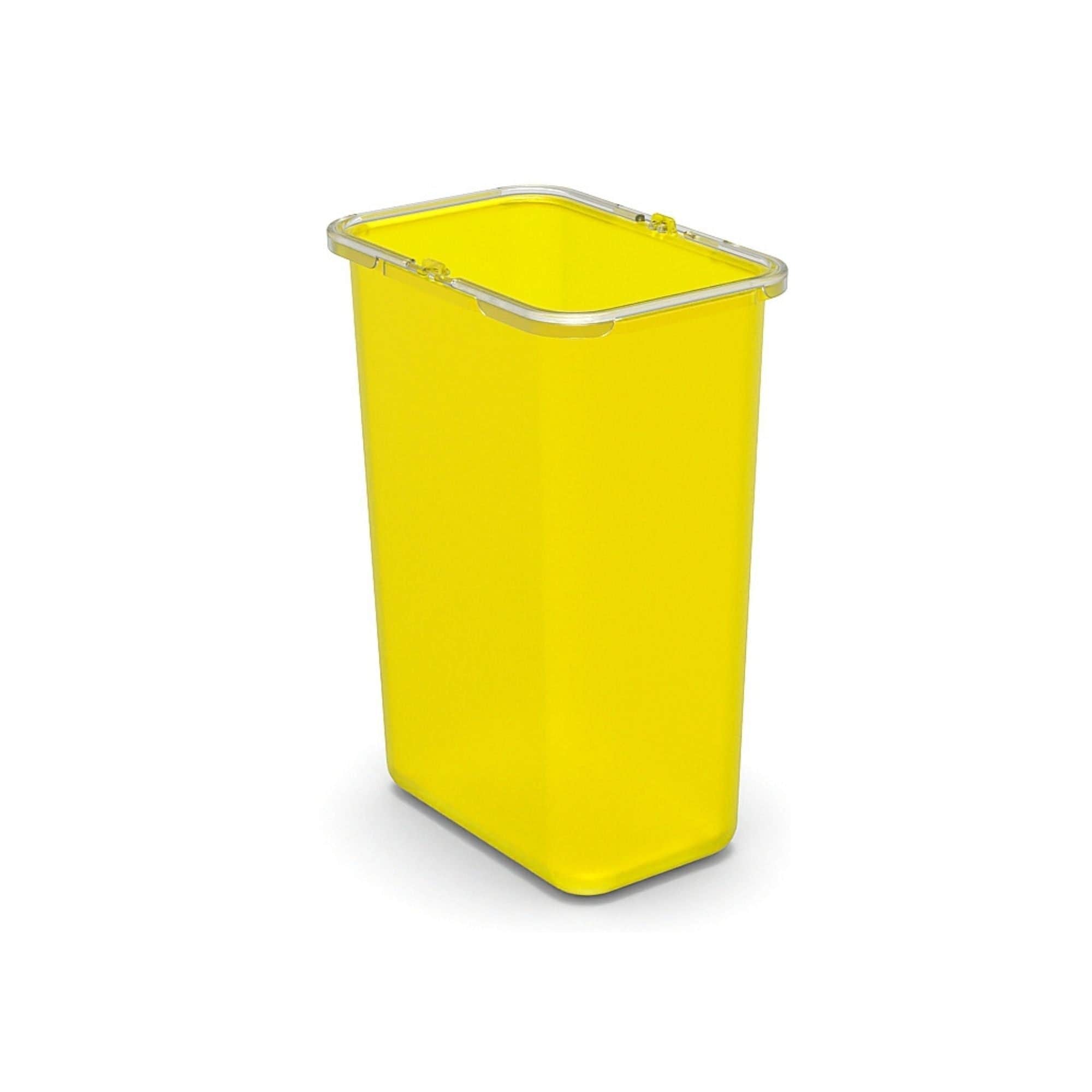 Intra Avfallsbøtte 8 liter Kilesortering Gul Intra Kildesortering GRO-BIN-S-YELLOW