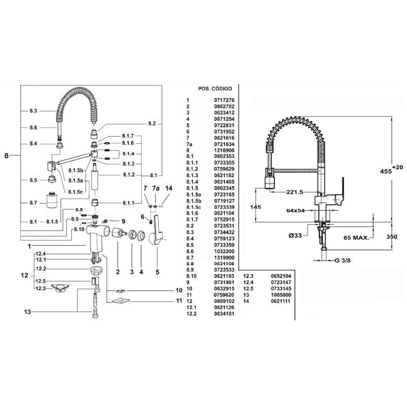 Intra Cuadro TPCU Kjøkkenarmatur Krom Intra Kjøkkenarmatur GRO-4452806