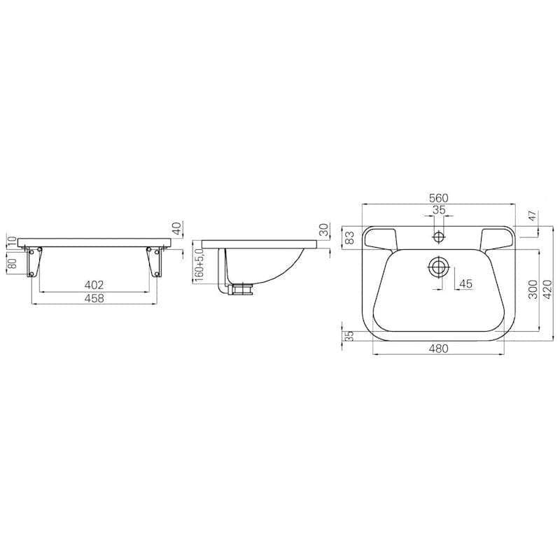 Intra Servant RS72 Intra Utslagsvask GRO-6175241