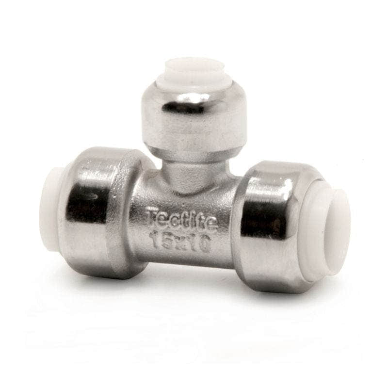 Isiflo T-rør Tectite Classic med Reduksjon 12x10x12mm Isiflo T-rør PE GRO-5059079
