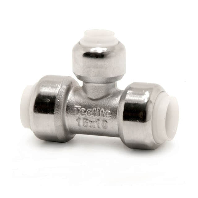 Isiflo T-rør Tectite Classic med Reduksjon 12x10x12mm Isiflo T-rør PE GRO-5059079