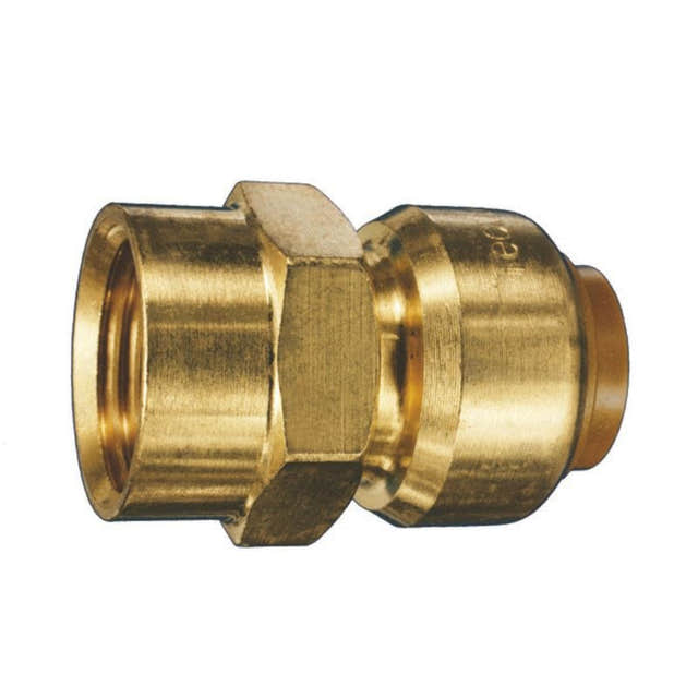Isiflo Union Tectite med Innvendige Gjenger 12mmx3/8" Isiflo Union PE GRO-5058931