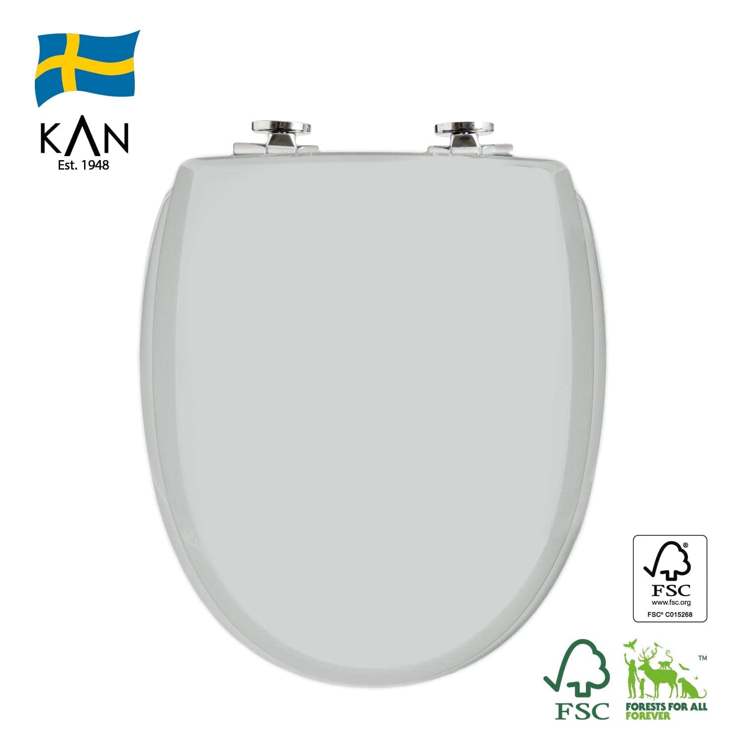 KAN 3001 Exclusive Universal Toalettsete Kandre Toalettsete
