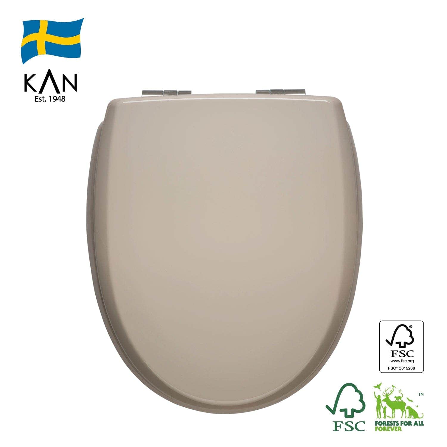 KAN 3001 Exclusive Universal Toalettsete Kandre Toalettsete