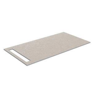 Korsbakken Benkeplate HPL med 1 håndkleholder