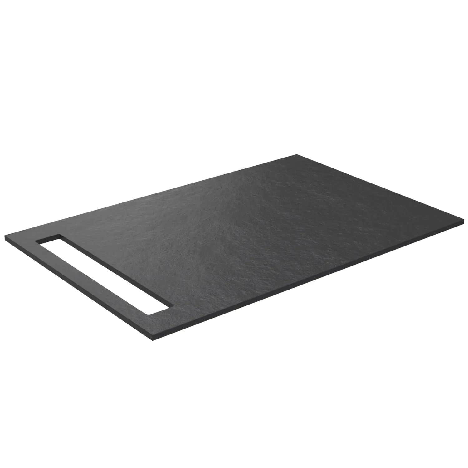 Korsbakken Benkeplate HPL med 1 håndkleholder