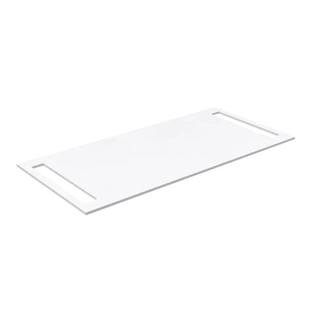 Korsbakken Benkeplate HPL med 2 håndkleholder