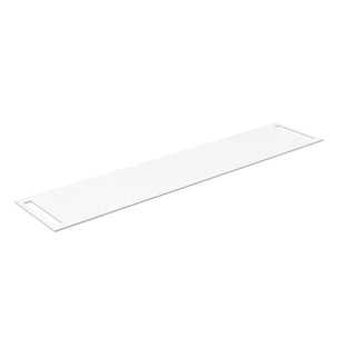 Korsbakken Benkeplate HPL med 2 håndkleholder