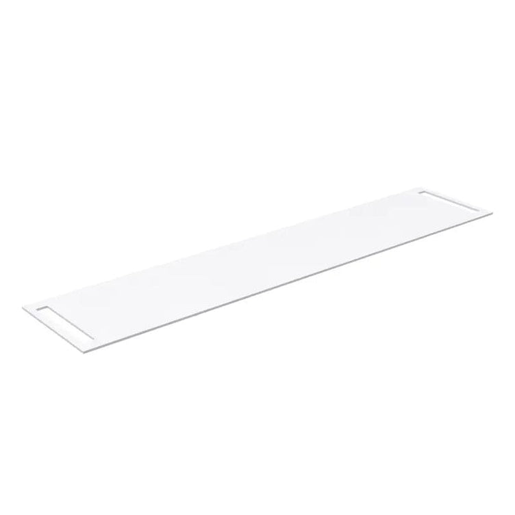 Korsbakken Benkeplate HPL med 2 håndkleholder