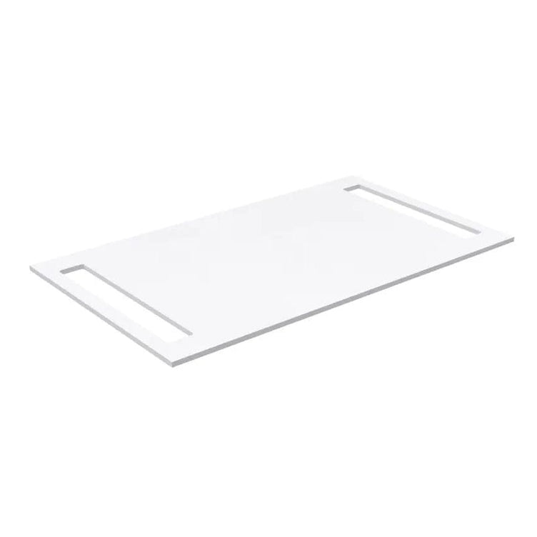 Korsbakken Benkeplate HPL med 2 håndkleholder