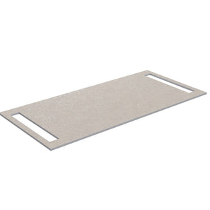 Korsbakken Benkeplate HPL med 2 håndkleholder