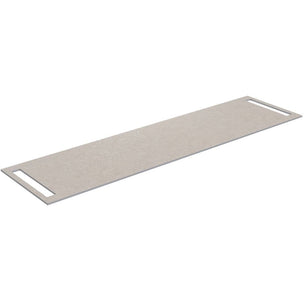 Korsbakken Benkeplate HPL med 2 håndkleholder