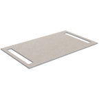 Korsbakken Benkeplate HPL med 2 håndkleholder