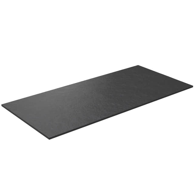 Korsbakken Benkeplate HPL Svart / 100cm / Ingen Korsbakken Benkeplate bad KO-513704100