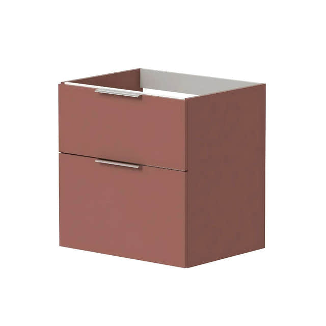 Korsbakken Big Kommode 2 Skuffer Antikk rød / 60cm Korsbakken Sideskap bad KO-330514060
